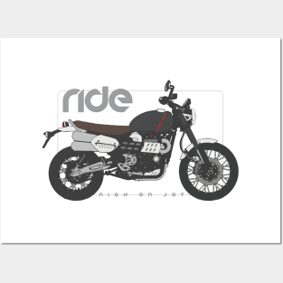 Ride 1200c black Posters and Art
